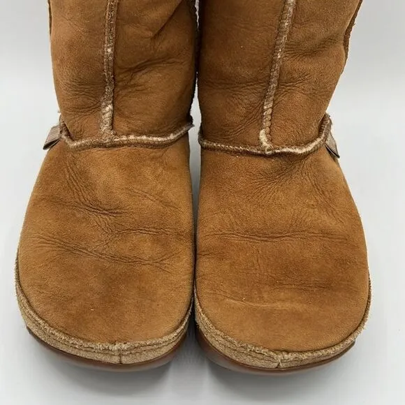 Fitflop shearling and suede boots Size 6 B37