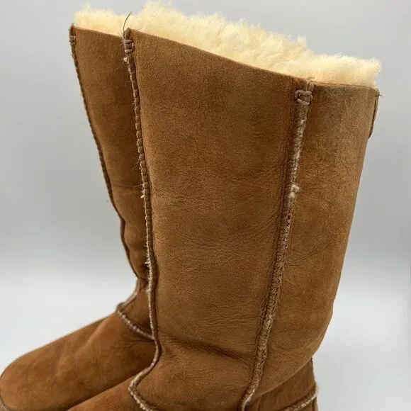 Fitflop shearling and suede boots Size 6 B37
