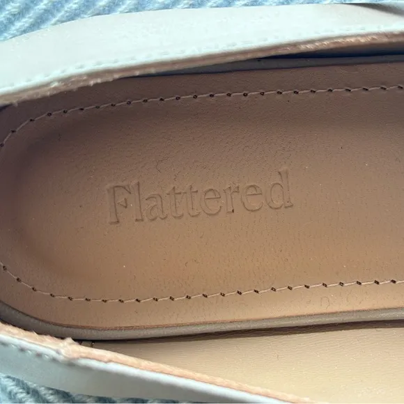 Flattered Camila Leather Beige size 8