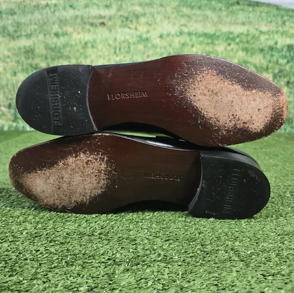 FLORSHEIM | COMO MOC TOE STRAP GENUINE LEATHER LOAFERS