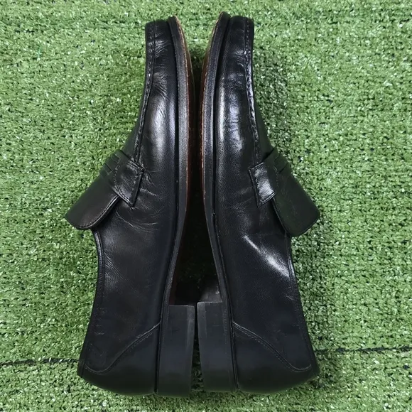 FLORSHEIM | COMO MOC TOE STRAP GENUINE LEATHER LOAFERS