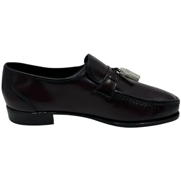 Florsheim Mens Shoes 11 3E Brown Leather Tassel Loafers Slip On Moc Toe 17090-18