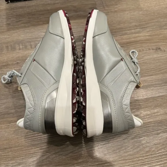 FootJoy Stratos Luxury Casual Spikeless Pearl Grey Golf Athletic Sneakers 90113