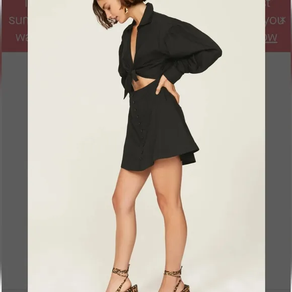 🍋For Love and Lemons Jocelyn Mini Dress Fall 22