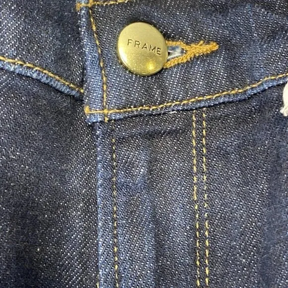 FRAME Women's Le Nouveau Straight Jeans – Size 29 – Blue – High Rise – NWT