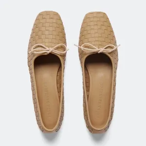 Freda Salvador Tan Woven Ballet Flats