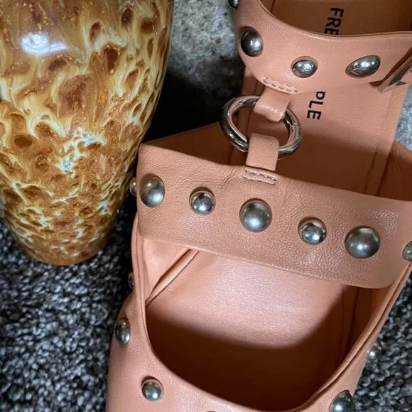Free People: Camille Mystic O-Ring Flats (Size: 7) NWT