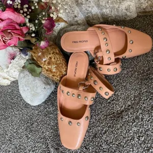 Free People: Camille Mystic O-Ring Flats (Size: 7) NWT
