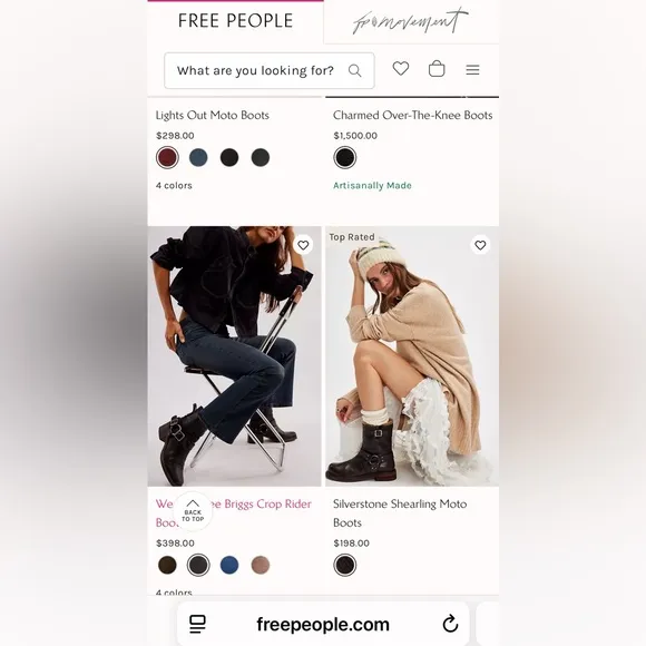 Free People moto ankle boots. New in box