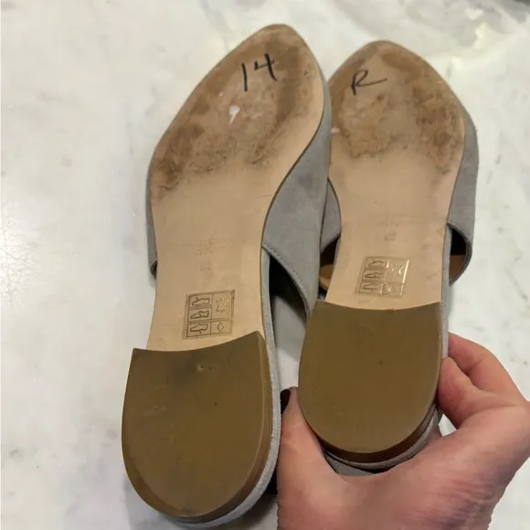 Free People Slingback Pointy Toe Flats