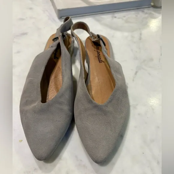 Free People Slingback Pointy Toe Flats