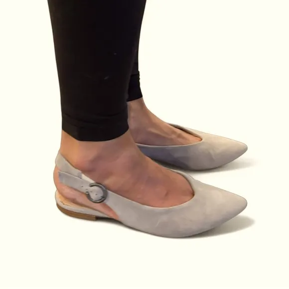 Free People Slingback Pointy Toe Flats
