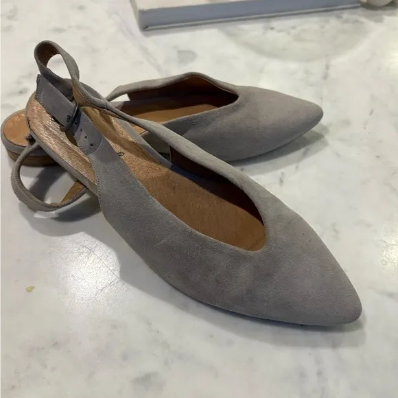Free People Slingback Pointy Toe Flats