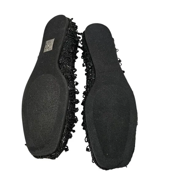 Free People Weekends Out Embellished Flats 8.5