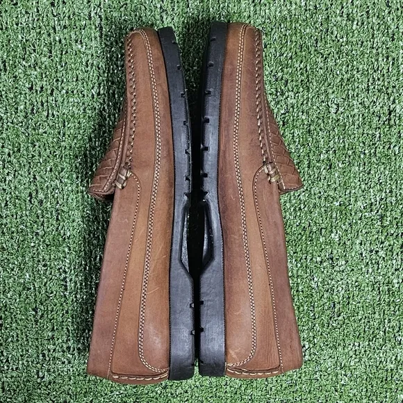 FRENCH SHRINER | GARTH WOVEN LEATHER LOAFERS