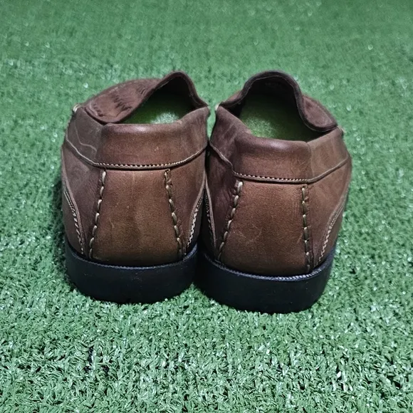 FRENCH SHRINER | GARTH WOVEN LEATHER LOAFERS