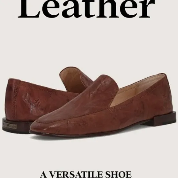 Frye Claire Venetian Leather Loafers slip ons NWT size 6.5