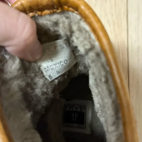 Frye Veronica Shearling Leather Duck Boots
