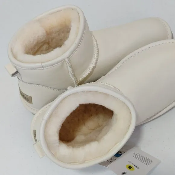 Galatea Winter Boots Made With 100% Australia Shearling Women's Size 10 …