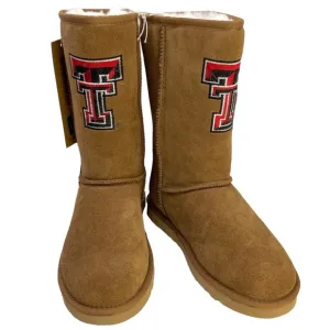 GAMEDAY BOOTS Texas Tech University Shearling Lined Roadie Boots NEW Size 8