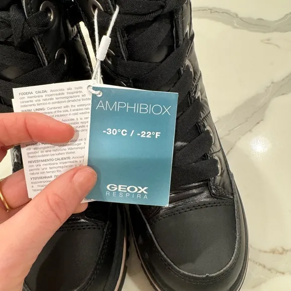 Geox girls snow boots