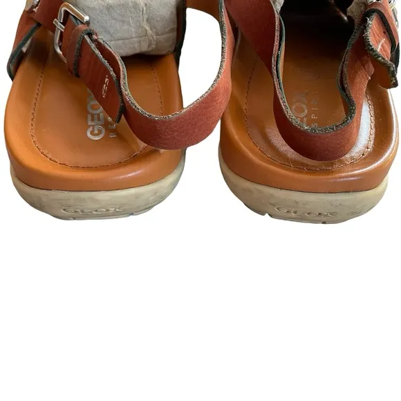 Geox Respira Rich Brown Sandals Size 42 / 11