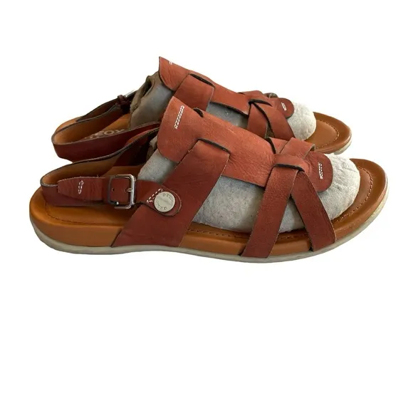 Geox Respira Rich Brown Sandals Size 42 / 11