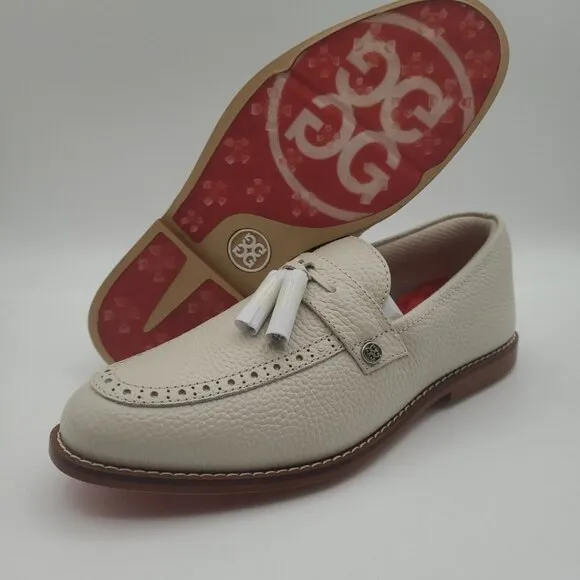 G/Fore Women's Size 8.5 Tassel Loafer Brown Golf Shoe Sneaker G4LS23EF16