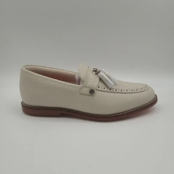 G/Fore Women's Size 8.5 Tassel Loafer Brown Golf Shoe Sneaker G4LS23EF16