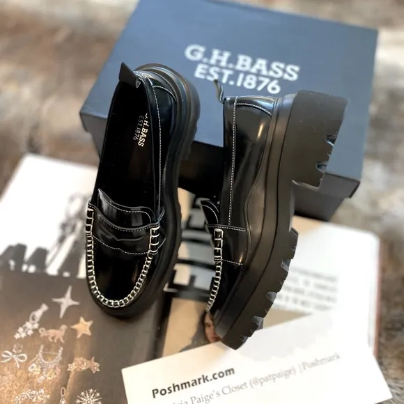G.H. Bass Ella Platform Loafer