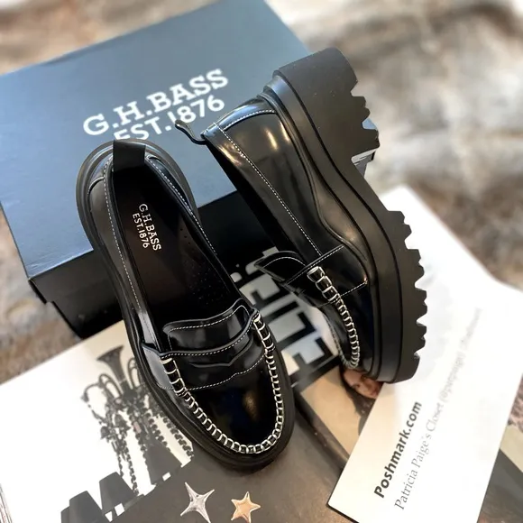 G.H. Bass Ella Platform Loafer