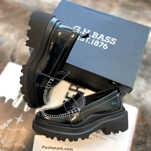 G.H. Bass Ella Platform Loafer