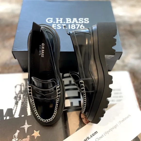 G.H. Bass Ella Platform Loafer