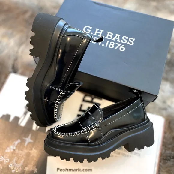 G.H. Bass Ella Platform Loafer