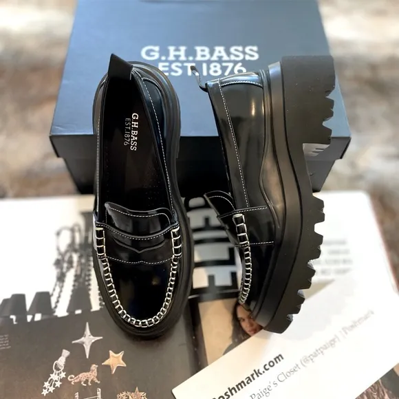 G.H. Bass Ella Platform Loafer