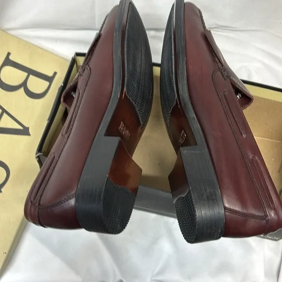 GH Bass Estelle Leather Burgundy Marietta II Tassle Weejun Loafer 11