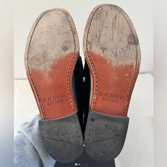 GH Bass Mens Larson Weejuns Loafers Size 9