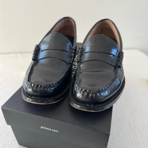 GH Bass Mens Larson Weejuns Loafers Size 9