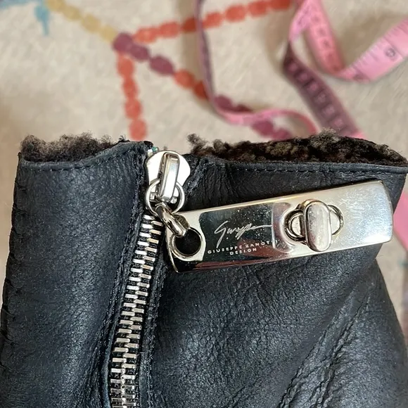 Giuseppe Zanotti Shearling Boots