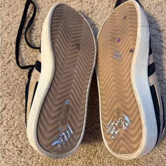 Gola Black and Tan Casual Sneakers