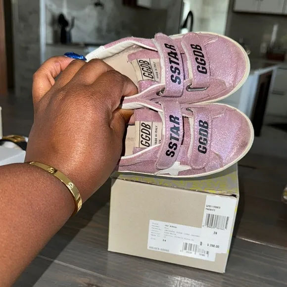 Golden Goose Pink Sneakers