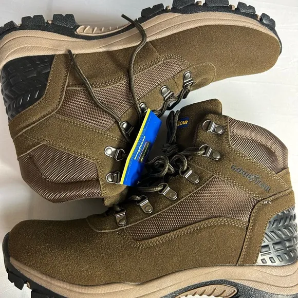 Goodyear Brown Boots NWT