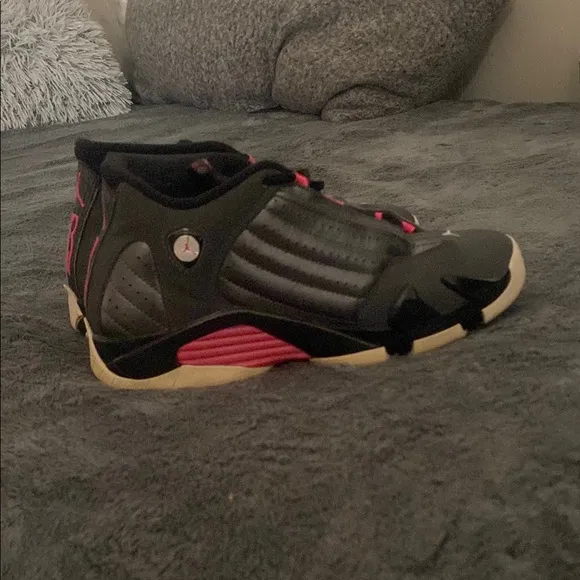 Gray and Pink Jordan’s