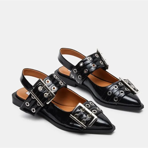 Graya Black Patent - Steven Madden