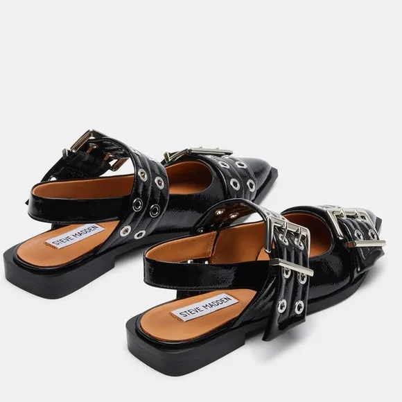 Graya Black Patent - Steven Madden