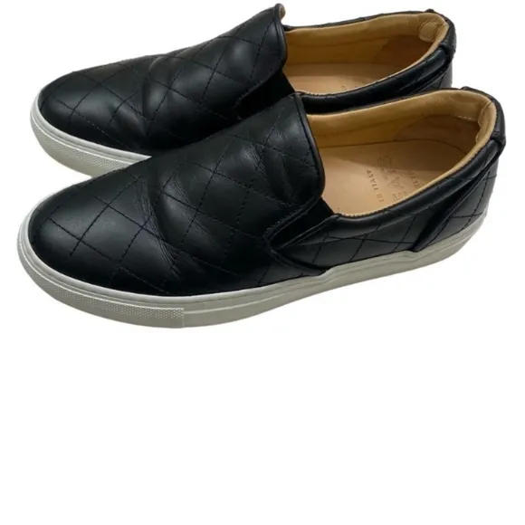 GREATS Brooklyn Wooster Quilted Leather Sneakers