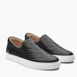 GREATS Brooklyn Wooster Quilted Leather Sneakers
