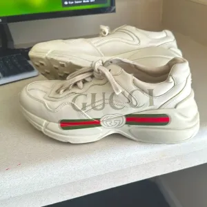Gucci Cream Sneakers Rhyton