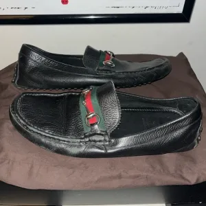 Gucci Horsebit Web Stripe Loafers