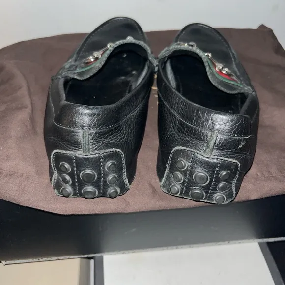 Gucci Horsebit Web Stripe Loafers